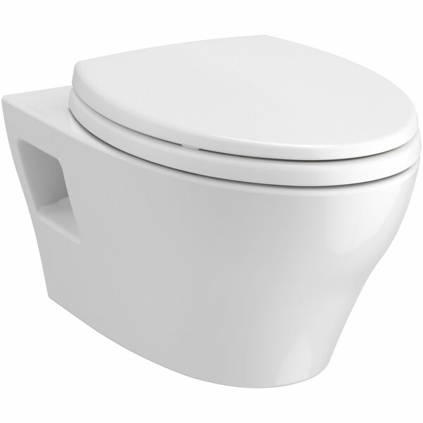 Toto EP ELONGATED WALLHUNG BOWL T40 COTTON  WASHLET+ - 1.28 CT428CFGT40#01